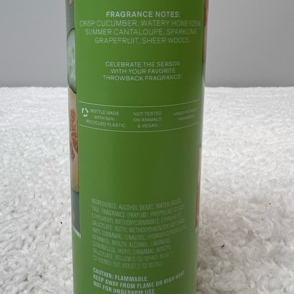 Bath & Body Works "Cucumber Melon" Body Creme, Scrub & Mist Gift Bundle - Picture 4 of 10